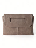 CEILIM | Brown Envelope Bag Large Capacity Clutch Bag For Daily, Mothers Day Gift For Mom