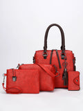 CEILIM | 4pcs Minimalist Square Bag Set With Bag