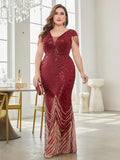 CEILIM | V Neck Evening Dress