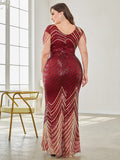 CEILIM | V Neck Evening Dress