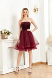 CEILIM | Sequin Prom Mini Dress + Sequins cape.