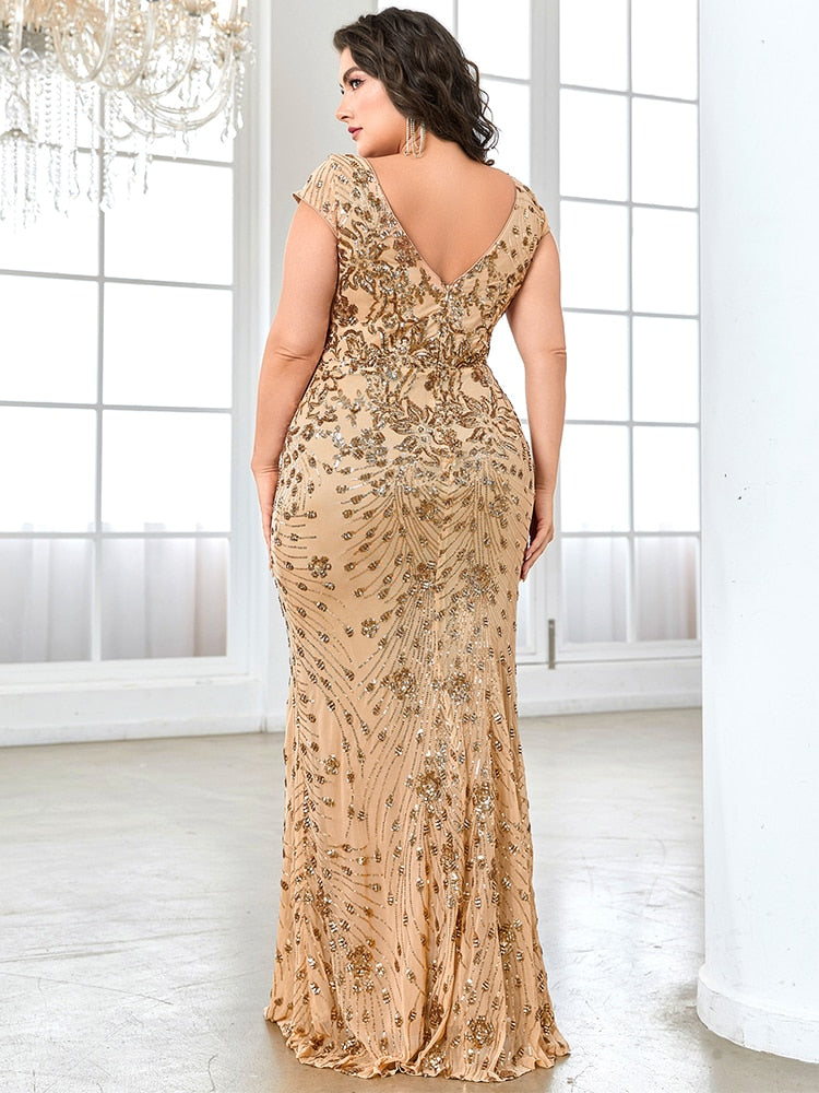CEILIM | Evening Dress Women Plus Size Long Party Dresses CEILIM | Evening Dress Women Plus Size Long Party Dresses