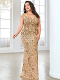 CEILIM | Evening Dress Women Plus Size Long  Party Dresses