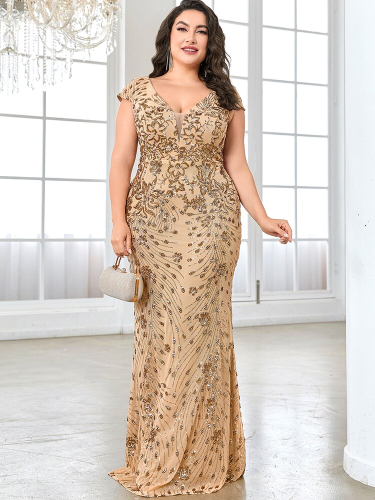 CEILIM | Evening Dress Women Plus Size Long Party Dresses CEILIM | Evening Dress Women Plus Size Long Party Dresses